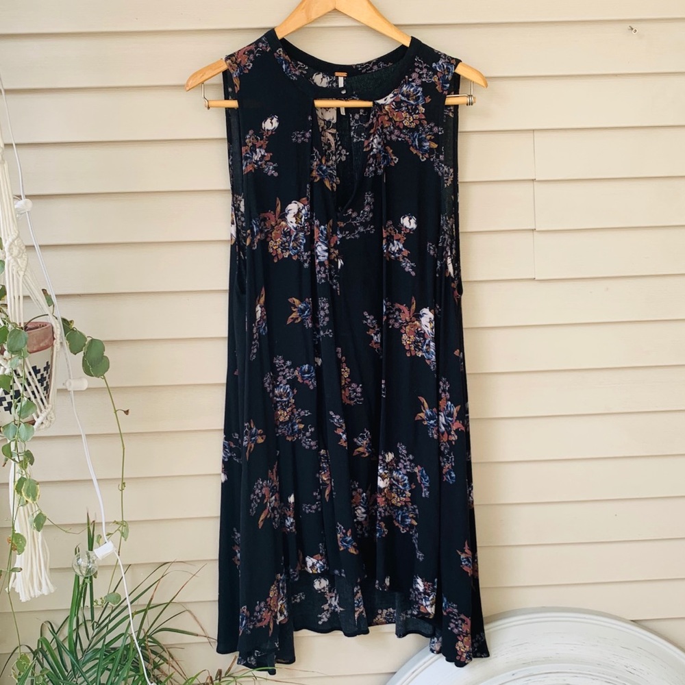 Flowy and floral Free People minidress